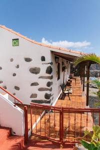 Ein Balkon oder eine Terrasse in der Unterkunft Casa Rural Los Chicos Hermigua