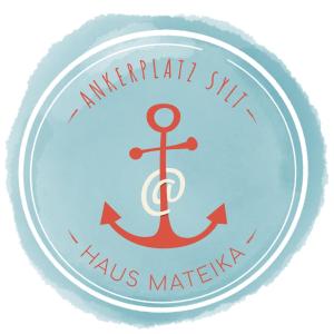 an anchor with the words margarita sing has margarine at Ankerplatz-Sylt @Haus Mateika in Westerland (Sylt)