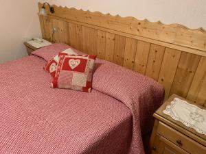 Postel nebo postele na pokoji v ubytování Hotel Aiguille Noire