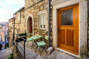 Balkón nebo terasa v ubytování San Pietro apartment