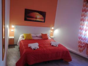 Postel nebo postele na pokoji v ubytování B&B 36 Passi dal Mare