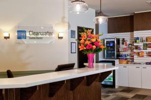 Köök või kööginurk majutusasutuses Clearwater Hotel Ltd
