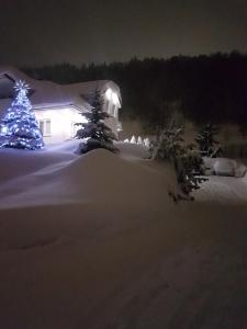 Biały Domek v zime