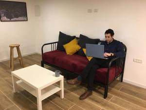 Posezení v ubytování Hassan Guesthouse