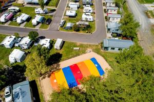 Letecký snímek ubytování NRMA Ballarat Holiday Park