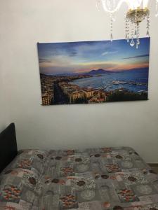 Posteľ alebo postele v izbe v ubytovaní Na tazzulel e cafe