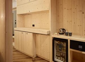 Virtuvė arba virtuvėlė apgyvendinimo įstaigoje Luxury Chalet Pinocchio
