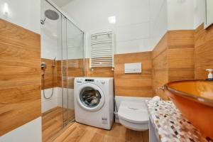 Kúpeľňa v ubytovaní Apartamenty Sun & Snow Seaside Grzybowo