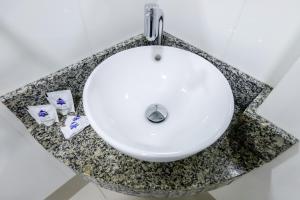 Koupelna v ubytování Hotel Trevita Foz