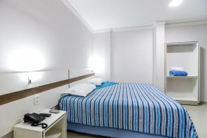 Postel nebo postele na pokoji v ubytování Hotel Trevita Foz