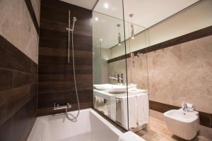 Koupelna v ubytování Hotel AF Pesquera