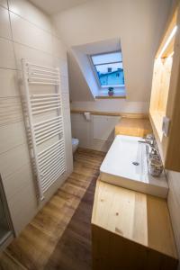 Ένα μπάνιο στο Apartmaji Štrud´l Bohinj