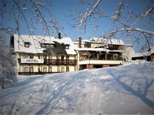 Hotel Berglandstübel v zimě