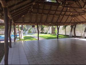 Zahrada ubytování Nichos Beach Villas