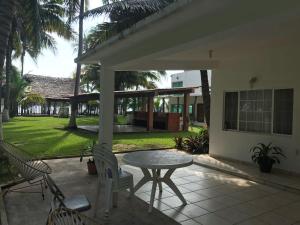 Zahrada ubytování Nichos Beach Villas