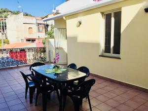 Balkón nebo terasa v ubytování Casa F. I.