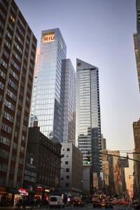 Nespecifikovaný výhled na destinaci New York nebo výhled na město při pohledu z hotelu