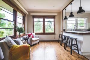 Χώρος καθιστικού στο Eurunderee House
