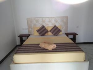 Postel nebo postele na pokoji v ubytování Living Home