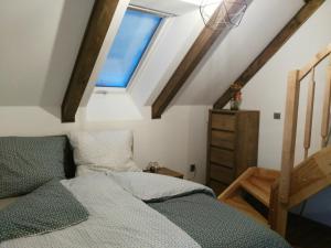 Postel nebo postele na pokoji v ubytování Apartmán Barborka 05