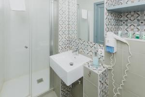 Koupelna v ubytování Hostal Gravina