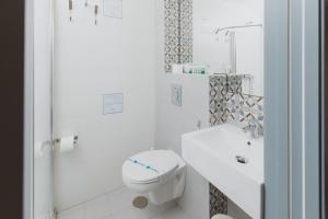 Koupelna v ubytování Hostal Gravina