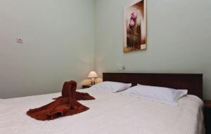 Łóżko lub łóżka w pokoju w obiekcie Apartment Nadalina 1072