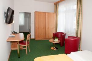 Telewizja i/lub zestaw kina domowego w obiekcie Frauentalerhof