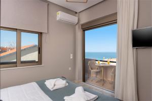 Postel nebo postele na pokoji v ubytování Mirma Luxury Apartment