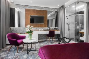 Posezení v ubytování Sky Hotel