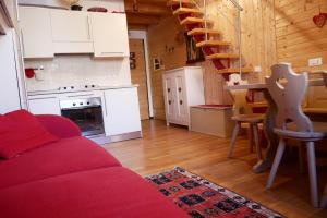 Cucina o angolo cottura di Residence Dei Walser