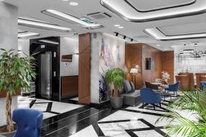 Posezení v ubytování Sky Hotel