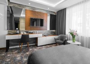 Posezení v ubytování Sky Hotel