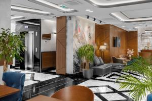 Posezení v ubytování Sky Hotel
