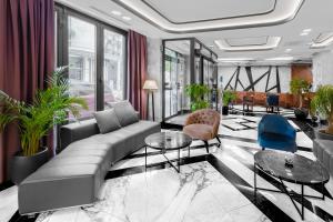 Posezení v ubytování Sky Hotel