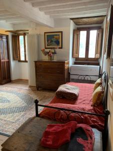 A bed or beds in a room at San Martino Vald'Afra