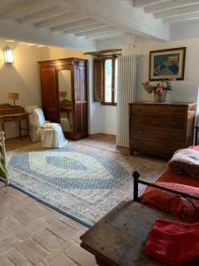 A bed or beds in a room at San Martino Vald'Afra