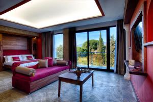 Posezení v ubytování Hotel del Sole