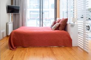 Cama o camas de una habitación en Casas do Teatro
