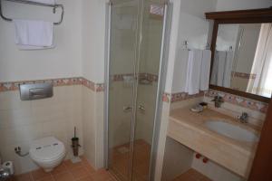 Koupelna v ubytování Efe Hotel Gocek
