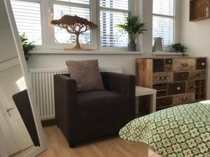 Istumisnurk majutusasutuses Ferienwohnung Mountaintop