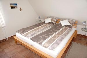 Postel nebo postele na pokoji v ubytování An´t Möhlen