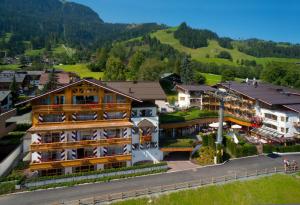 Vista aèria de Hotel Kaiserhof Kitzbühel, 4 Sterne Superior