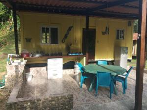 Patio nebo venkovní prostory v ubytování Casita Rio Indio