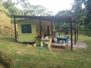 Zahrada ubytování Casita Rio Indio