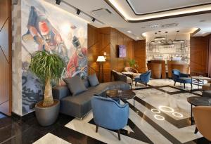 Posezení v ubytování Sky Hotel