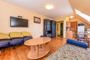 Μια τηλεόραση ή/και κέντρο ψυχαγωγίας στο Rambyno apartamentai