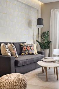 Χώρος καθιστικού στο Modern Design Acropolis Flat
