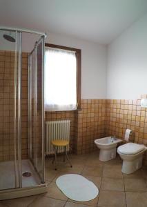 Een badkamer bij Casa Renili