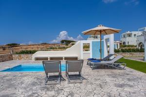 Bazén v ubytovaní Sun and Moon Villas alebo v jeho blízkosti